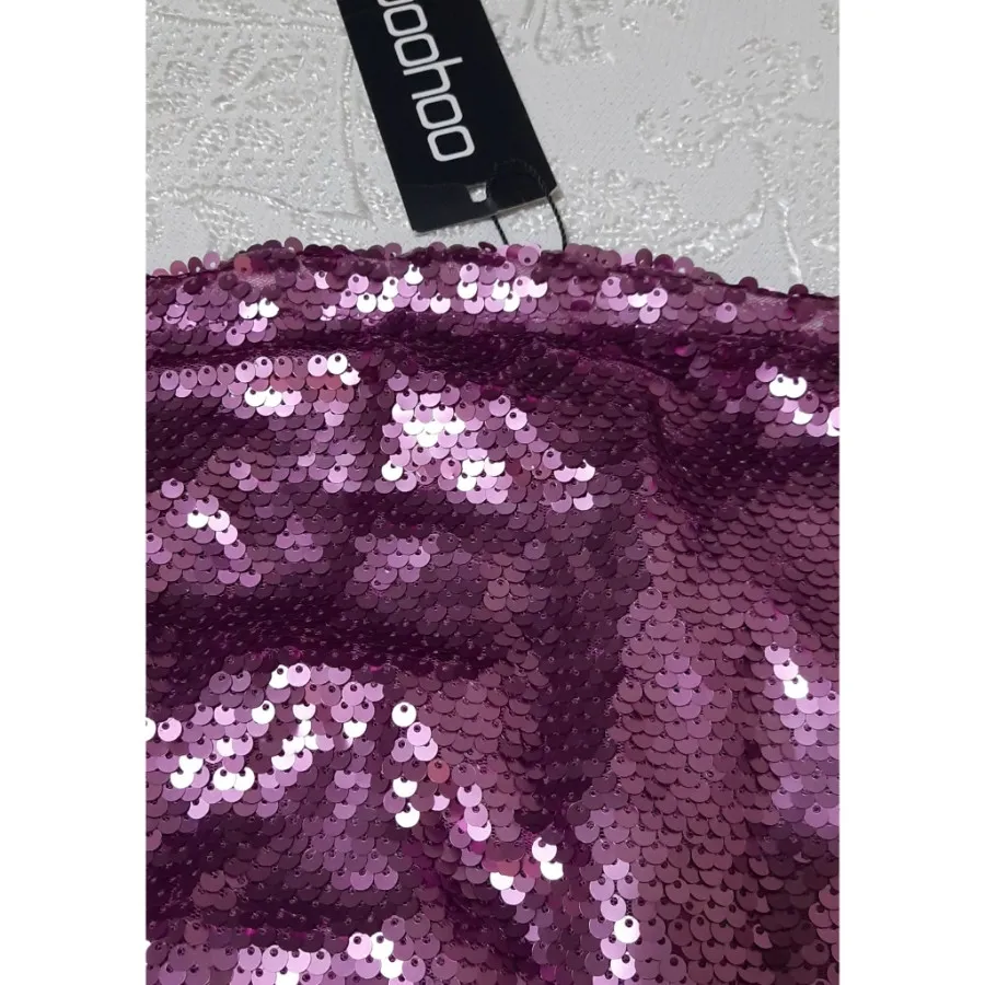 نیم تنه پولکی برند boohoo