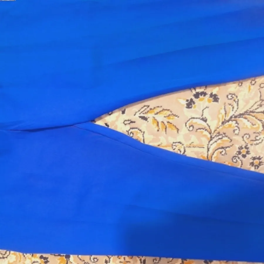 شلوار آبی کاربنی شیک