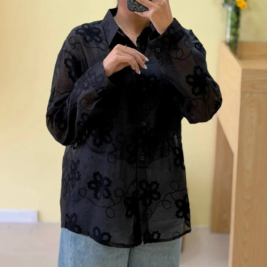 شومیز خامه دوزی دوتیکه