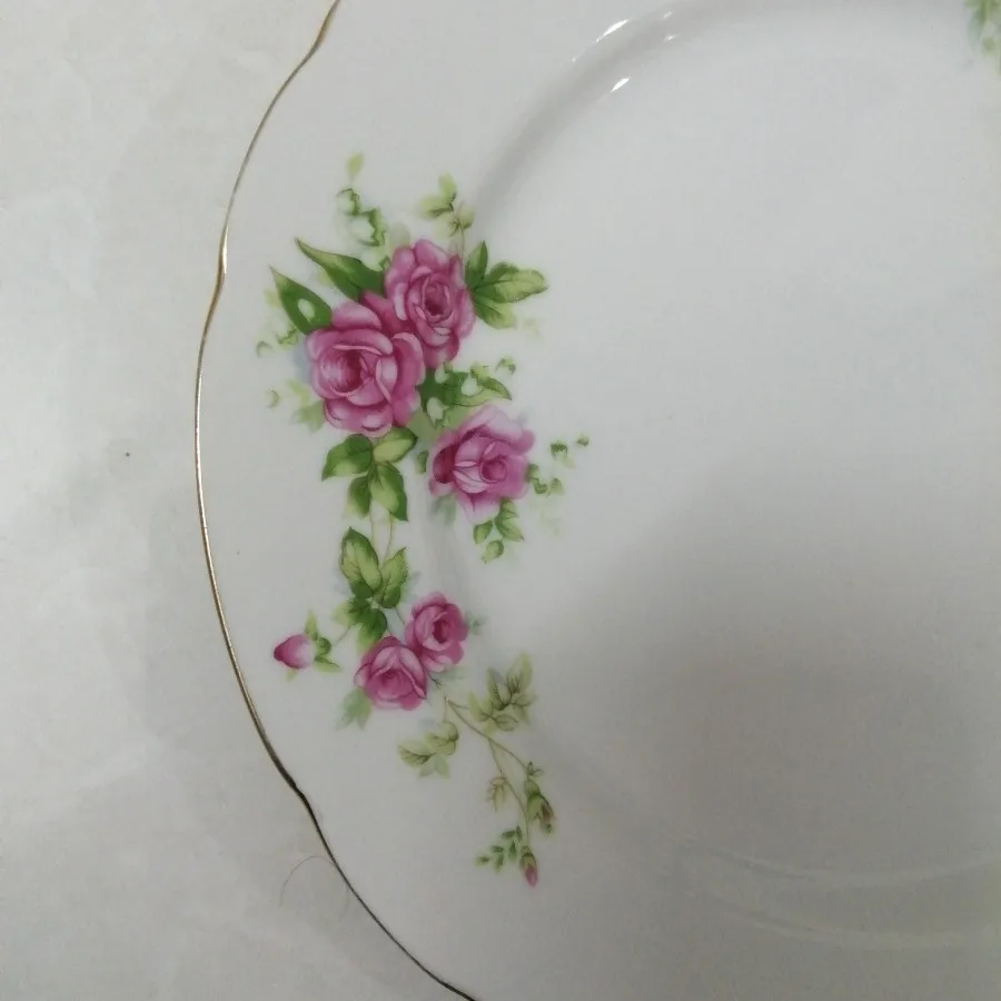 بشقاب برنج خوری گلسرخی