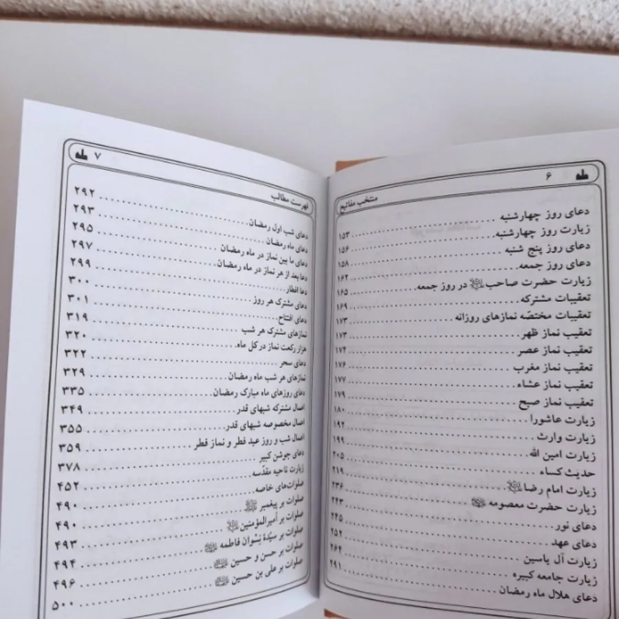 منتخب مفاتیح
