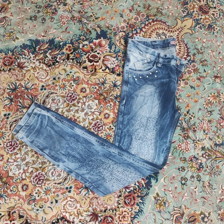 شلوار فول نگین خارجی