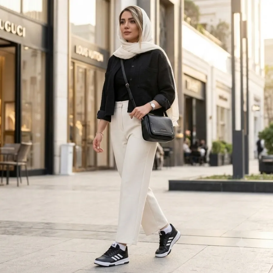 کتونی آدیداس Tensaur مشکی
