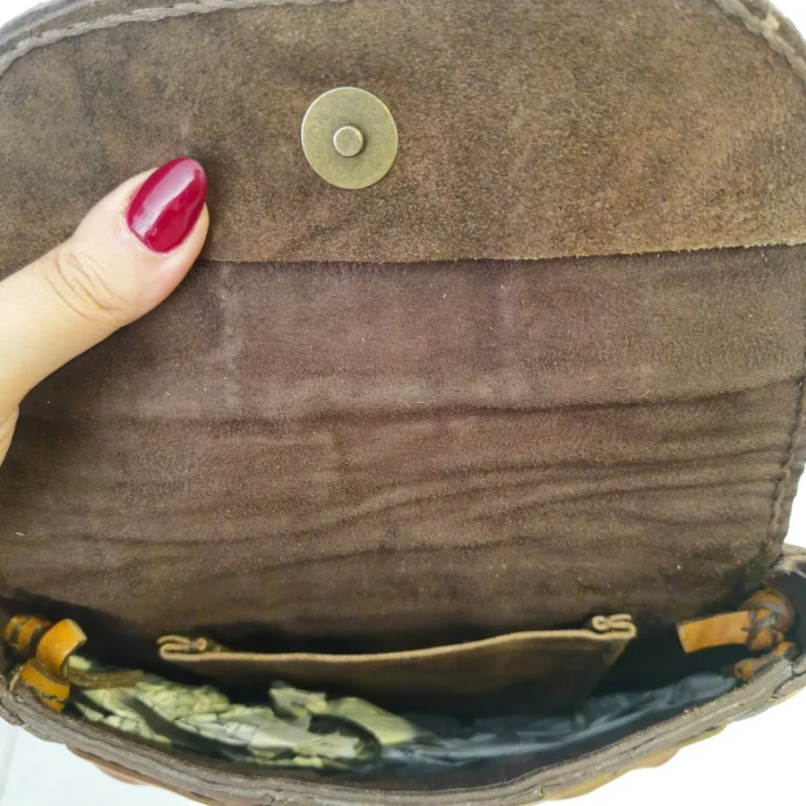 کیف چرم دستدوز