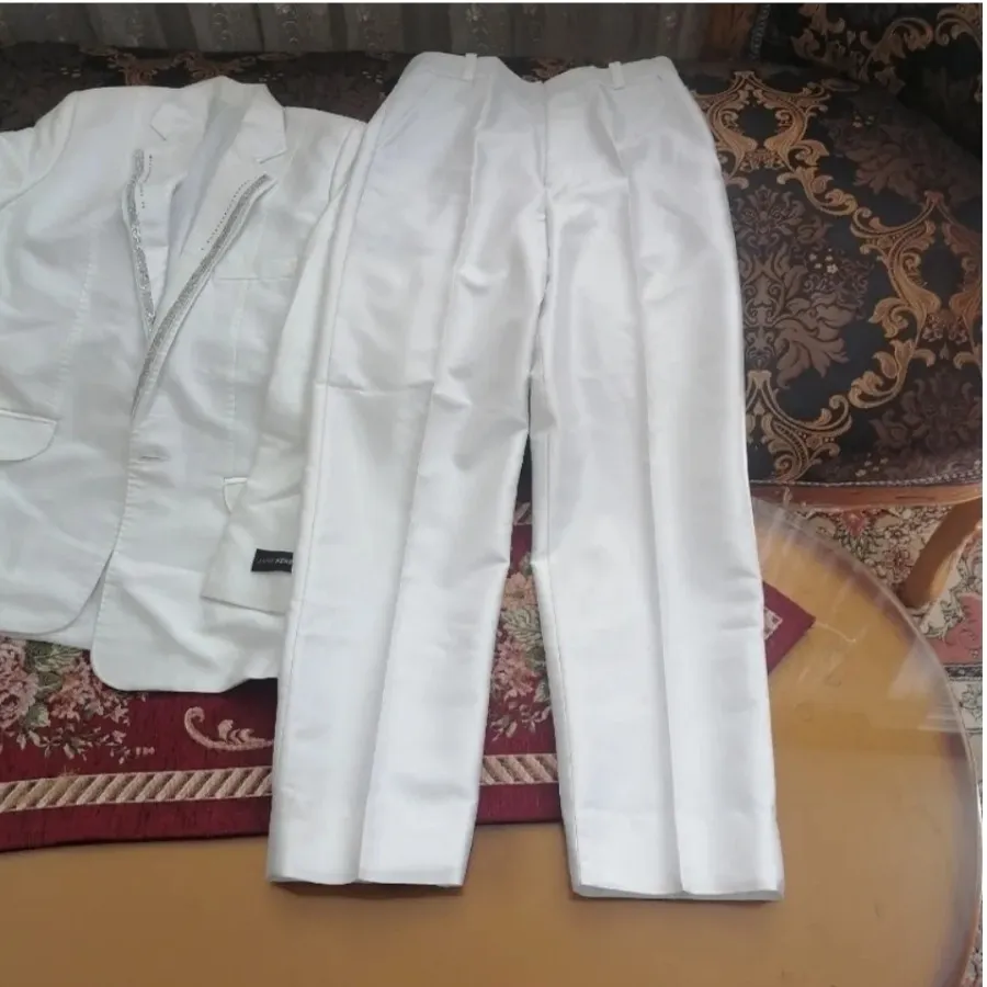 کت و شلوار بچگانه سفید