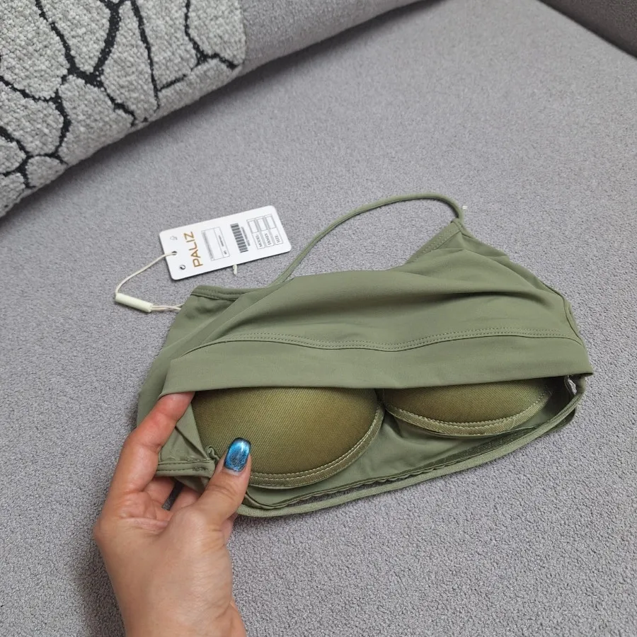 نیم تنه دکلته سبز ماچا