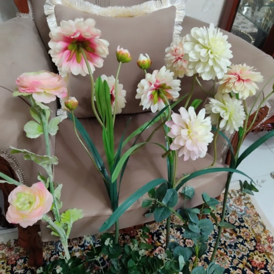 5شاخه گل خارجی ساقه 90 س