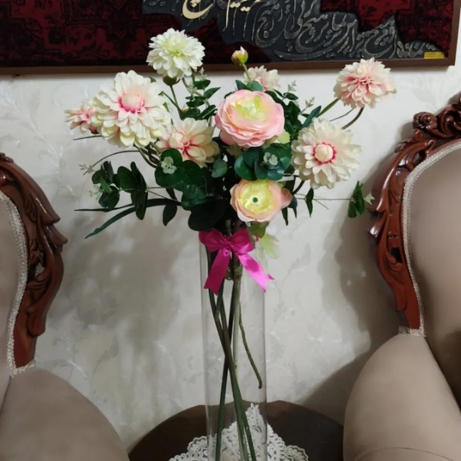 5شاخه گل خارجی ساقه 90 س