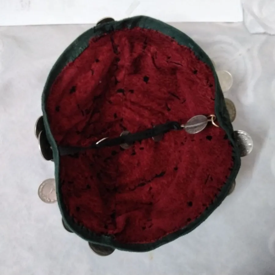 کلاه سنتی سکه دوزی