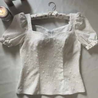 شومیز سفید مزونی