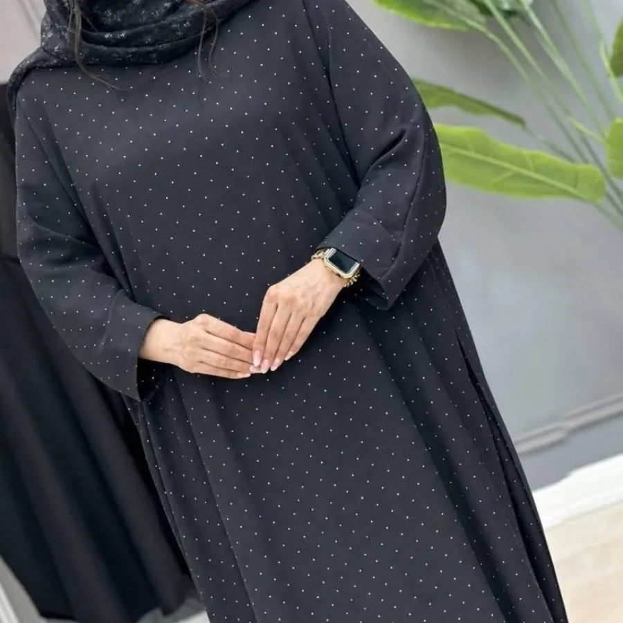 پیراهن عبایی فول نگین