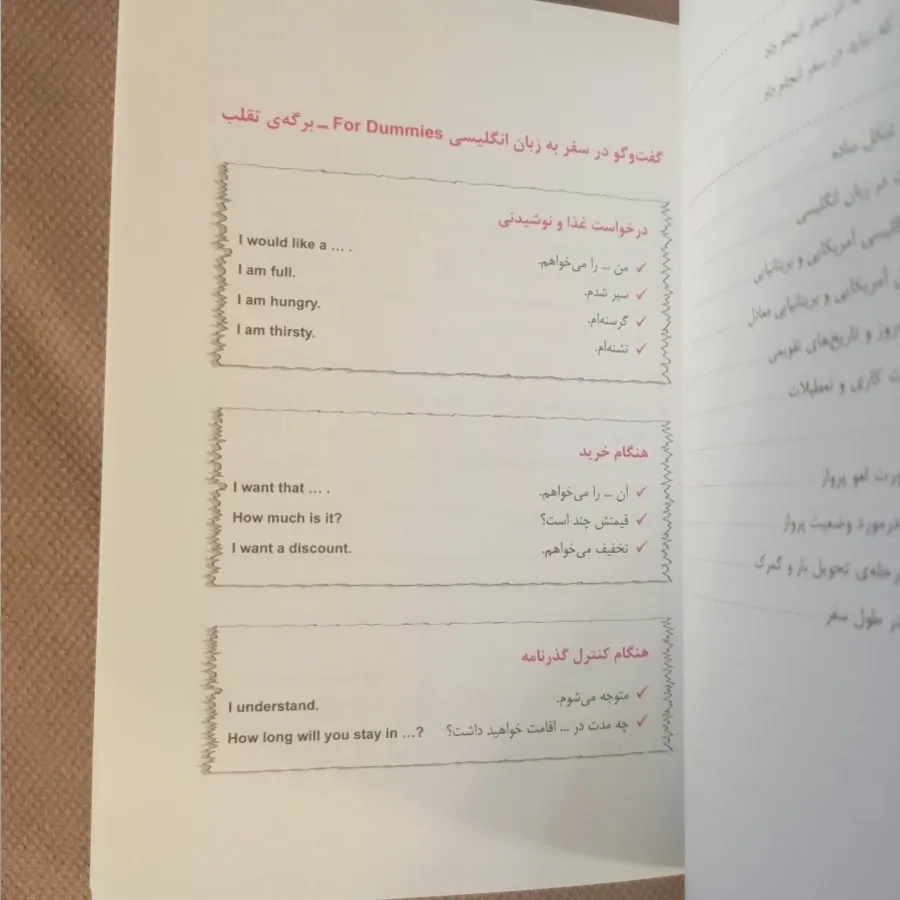 گفت و گو انگلیسی در سفر