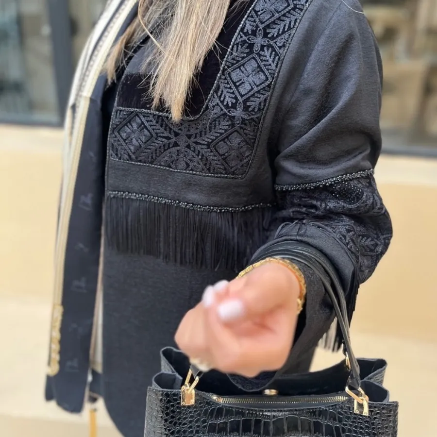 کت مجلسی ژاکارد خرجکار