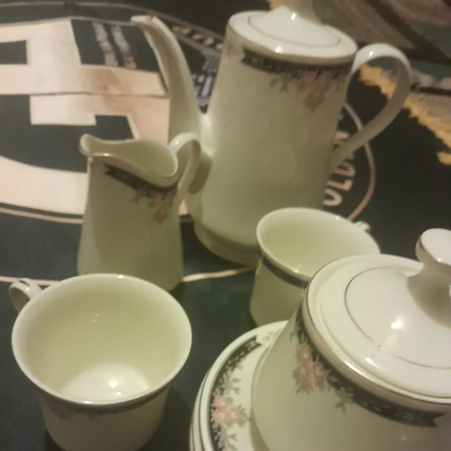 سرویس چای خوری 17 تکه نو