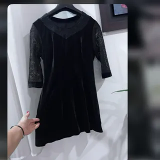 پیراهن کژوال مخمل