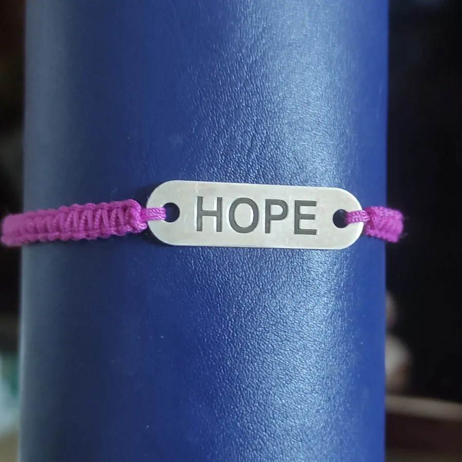 دستبند نقره Hope