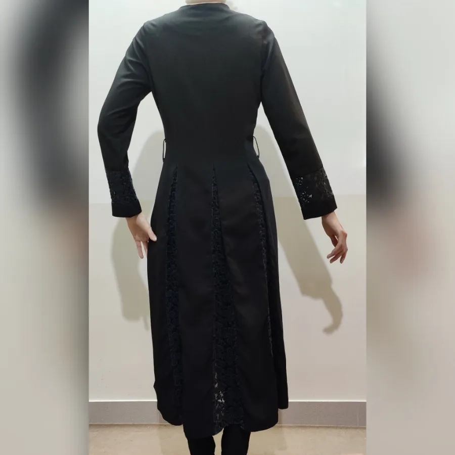 مانتو بلند مشکی