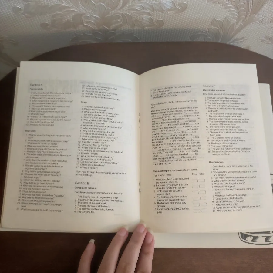 کتاب دو جلدی زبان