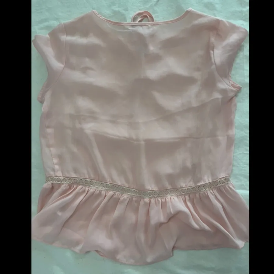 تاپ صورتی حریر