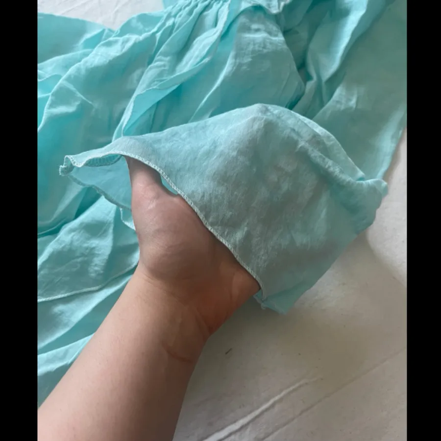 پیراهن عروسکی آبی