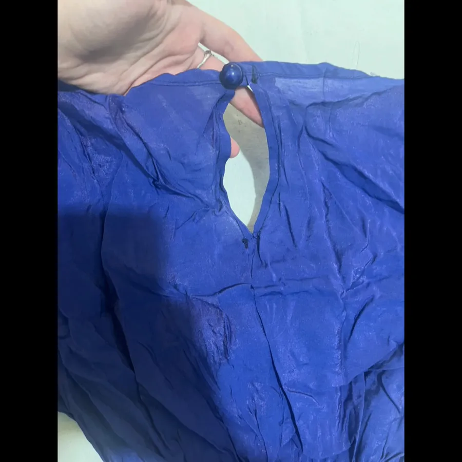 پیراهن عروسکی بنفش تیره