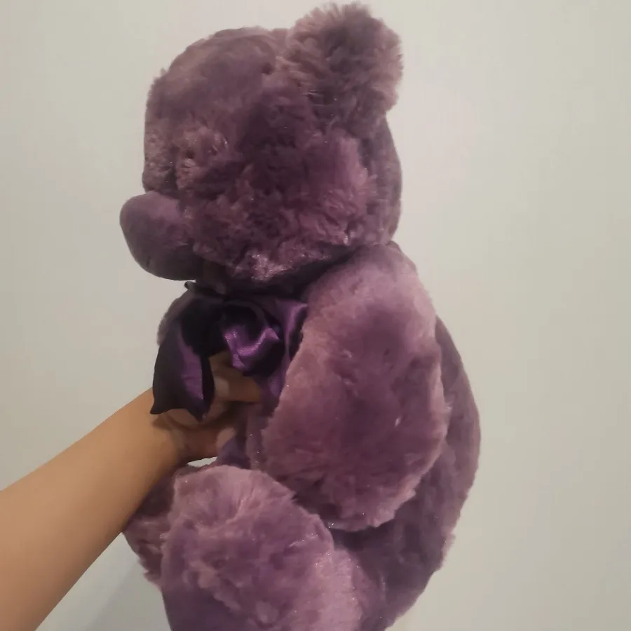 عروسک خرسی بنفش