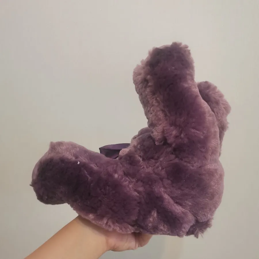 عروسک خرسی بنفش