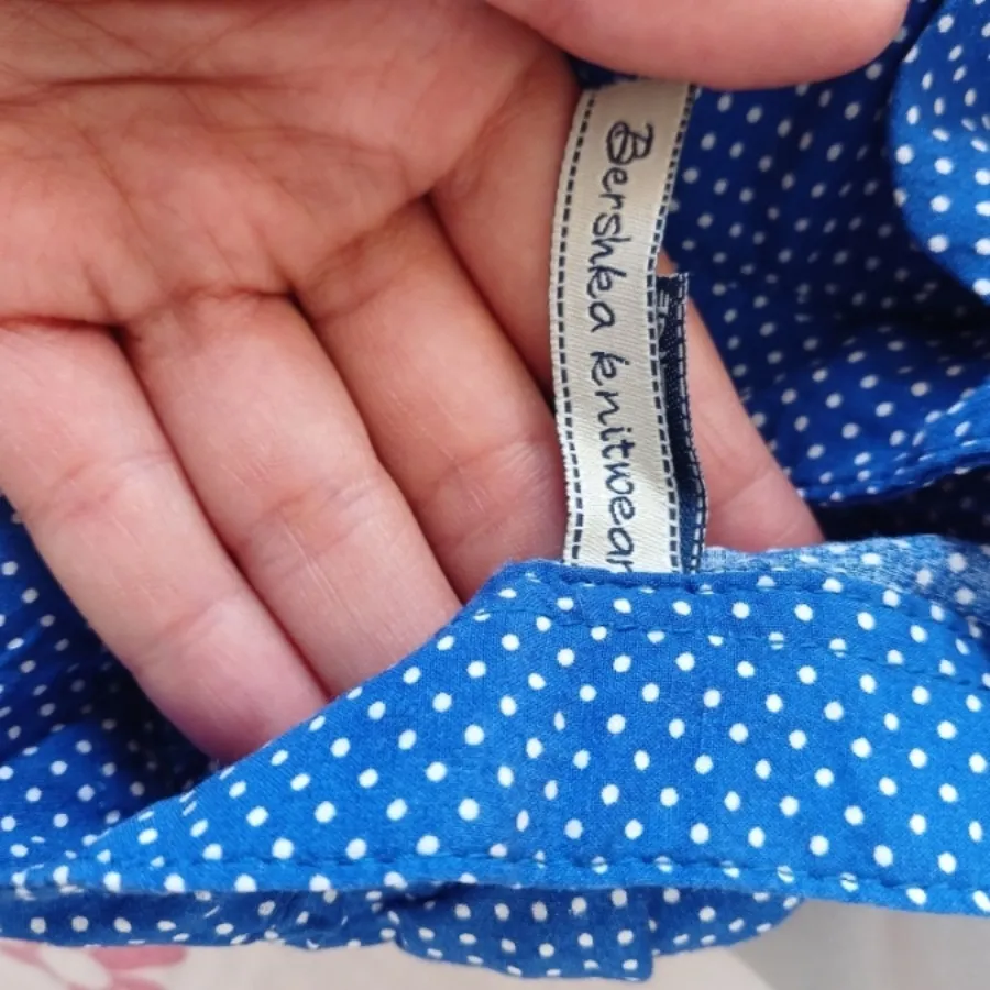 بلوز خال خالی برشکا