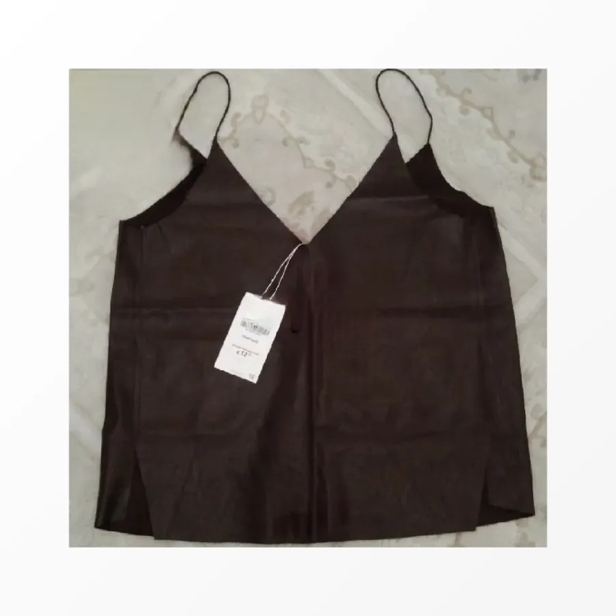 تاپ چرم zara