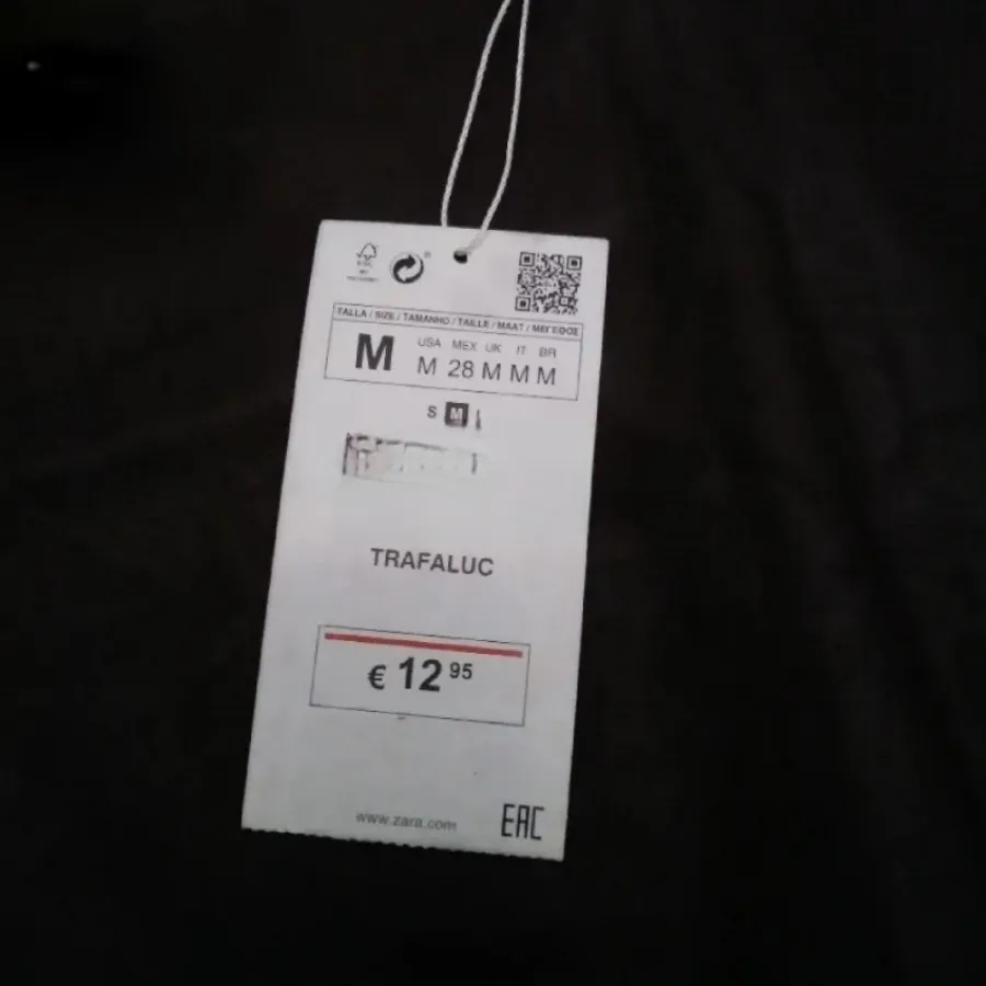 تاپ چرم zara