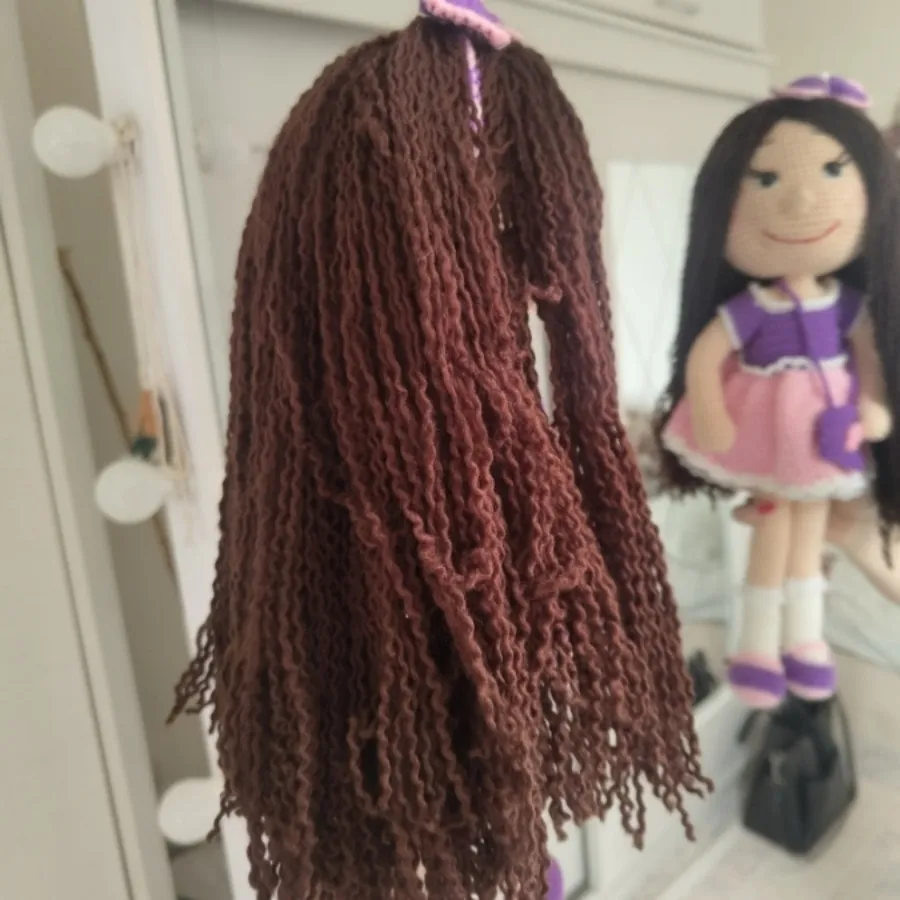 عروسک قلاب بافی بزرگ
