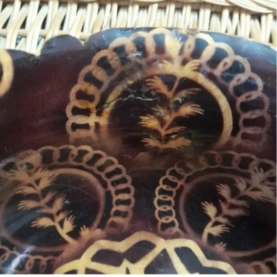 کاسه چوبی قدیمی