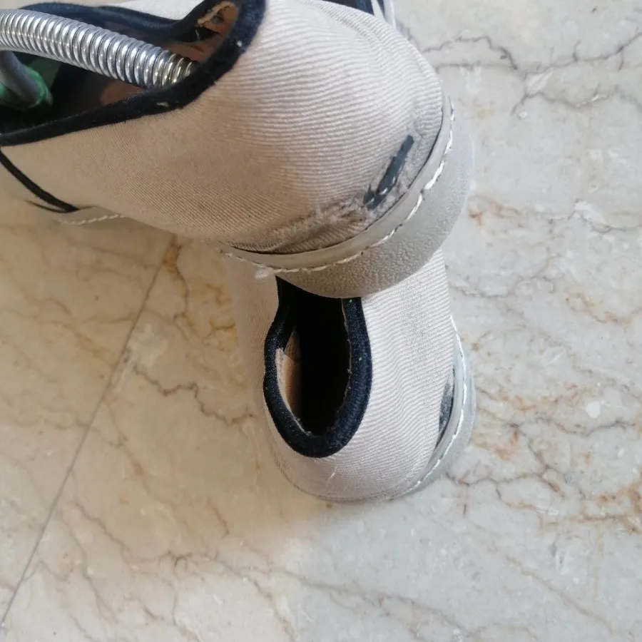 کفش پارچه ای کرم