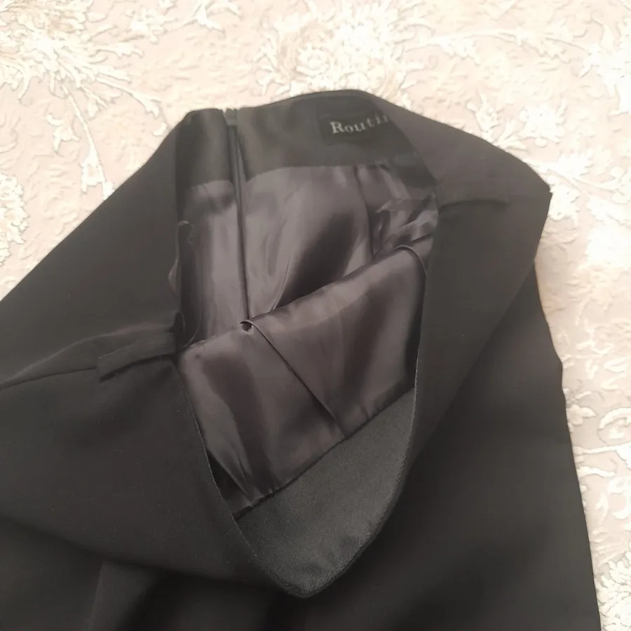 دامن بلند چاکدار