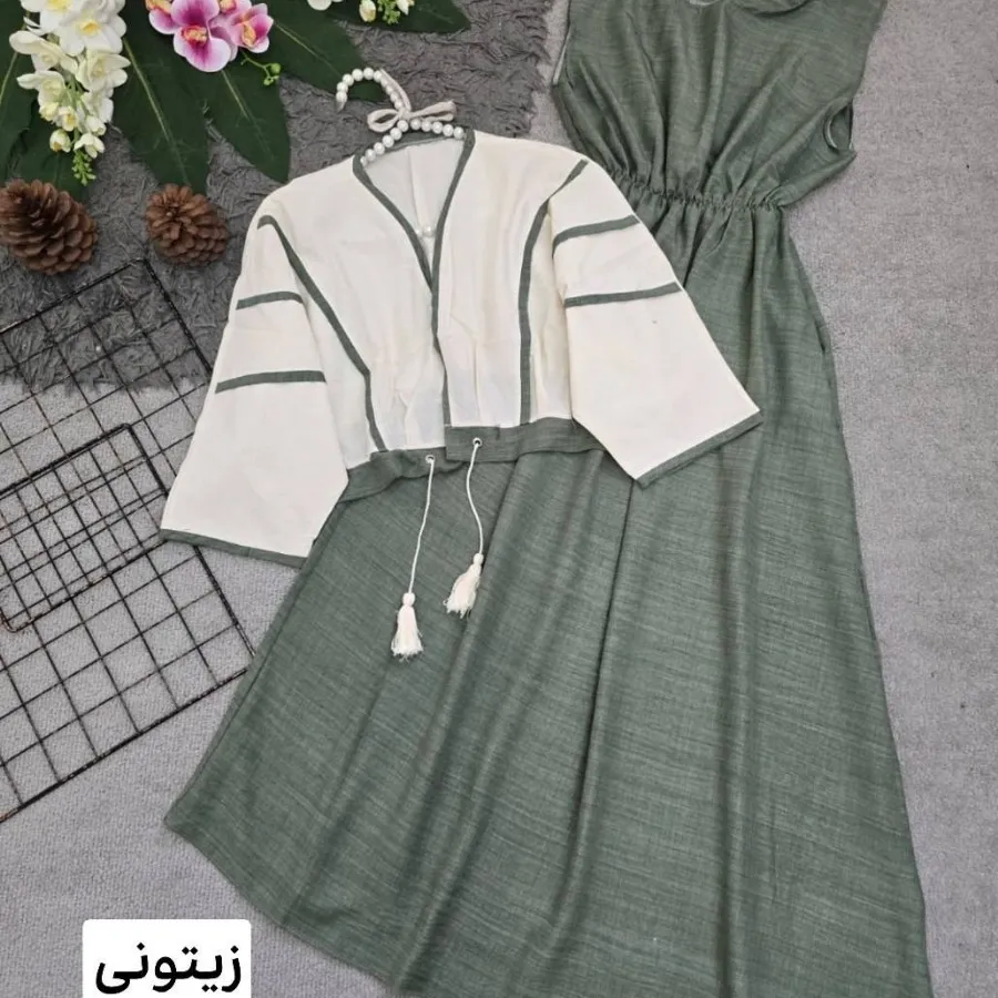 مانتو نرگس دو تیکه
