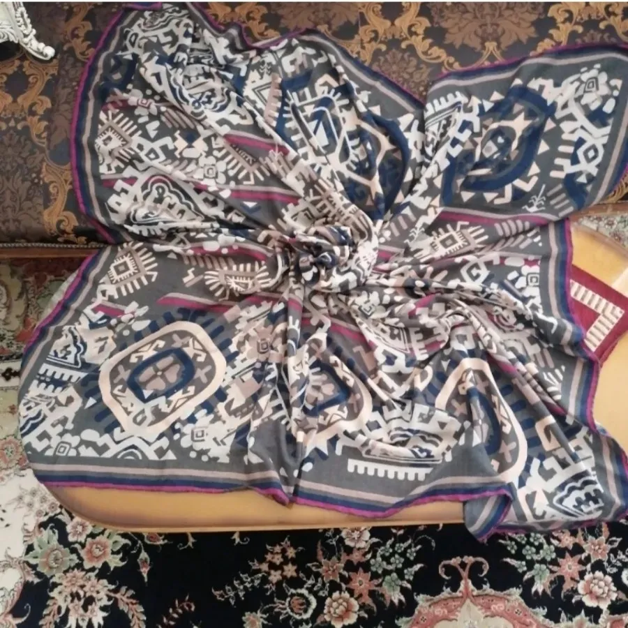 روسری موهر طرح برجسته