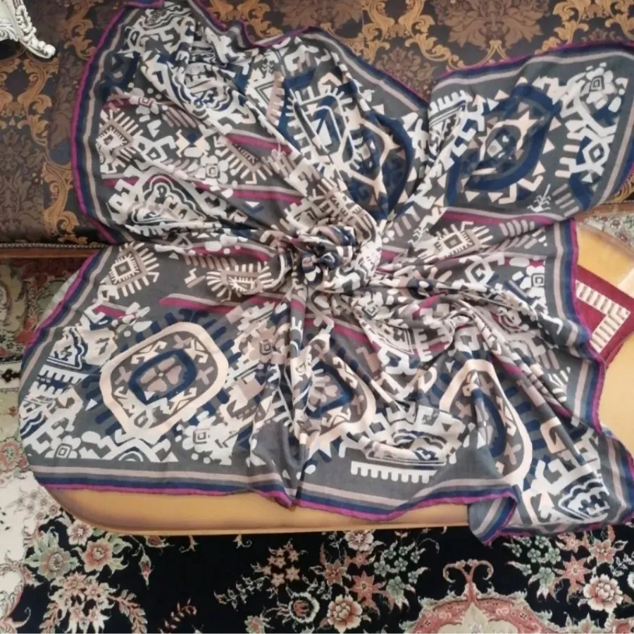 روسری موهر طرح برجسته