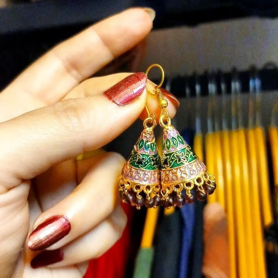 گوشواره برنجی هندی
نو✅️