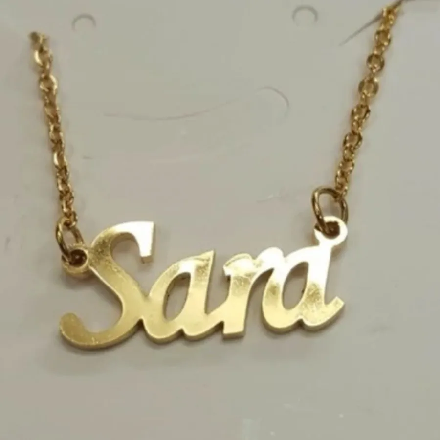 گردنبند اسم سارا