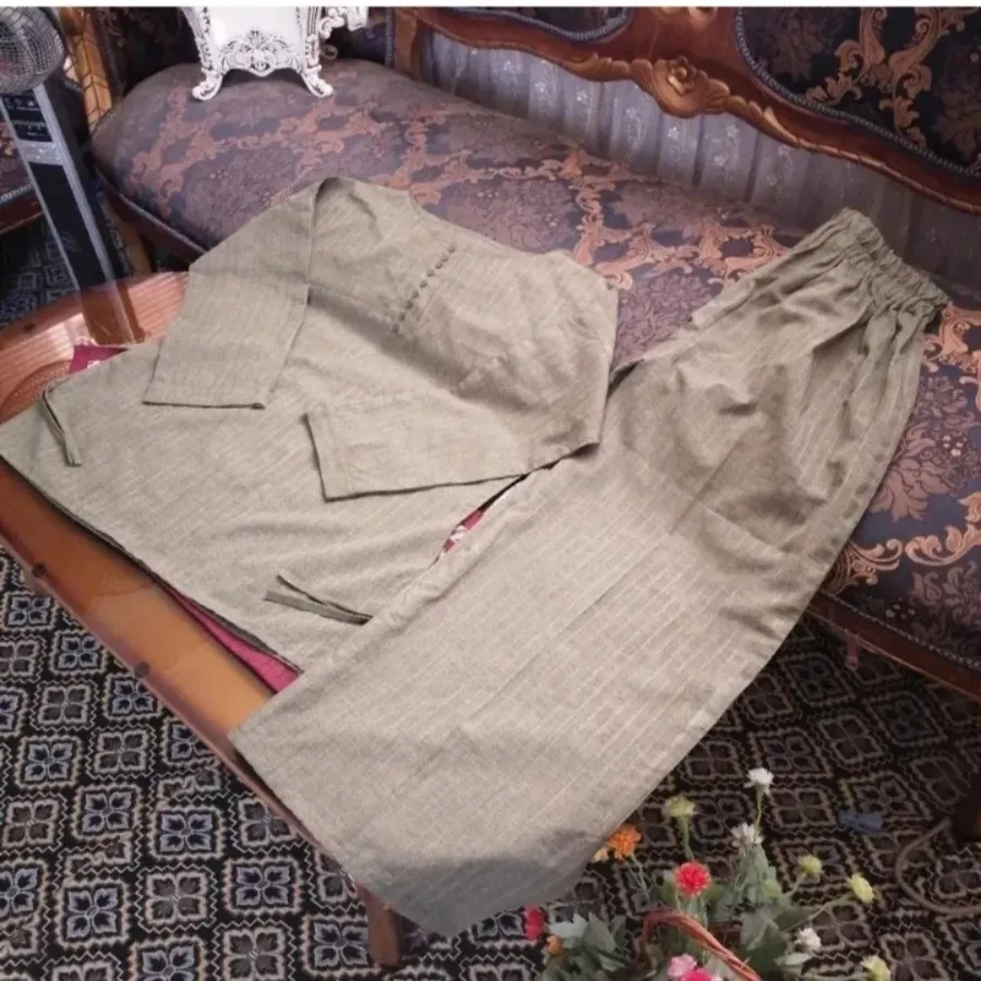 ست مانتو شلوار دوخت مزون