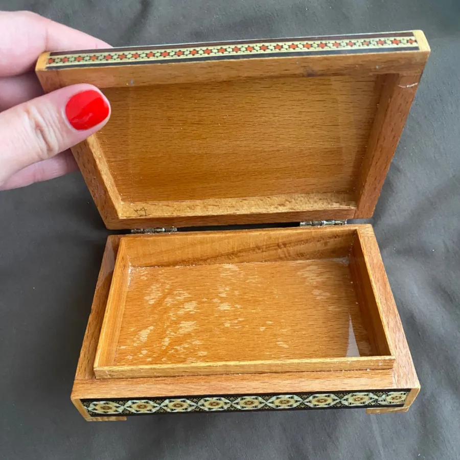 جعبه خاتم کاری