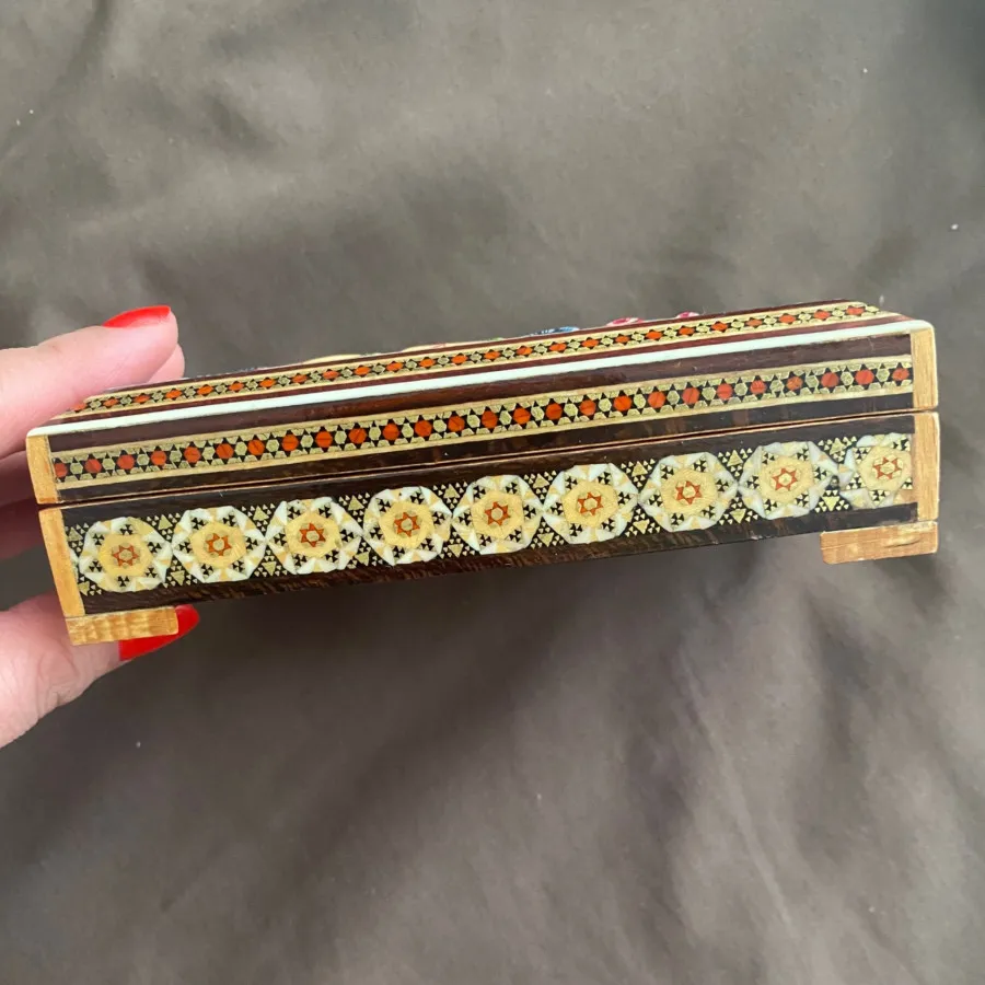 جعبه خاتم کاری