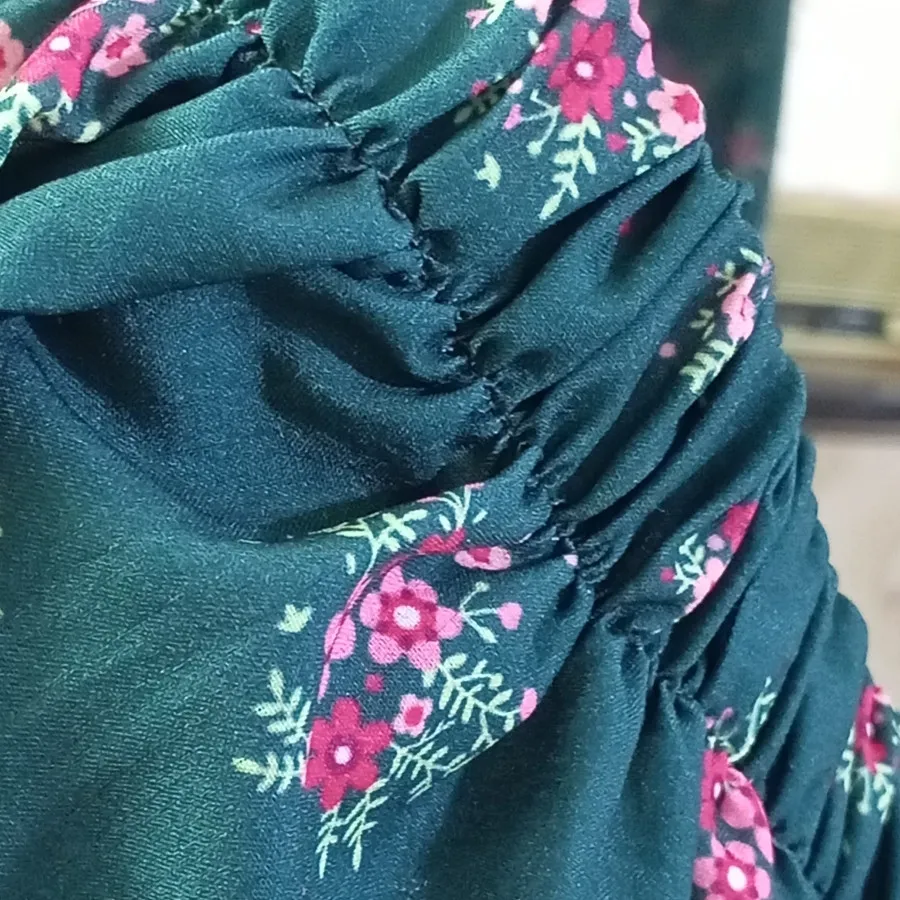 دامن پفکی پارچه ایی