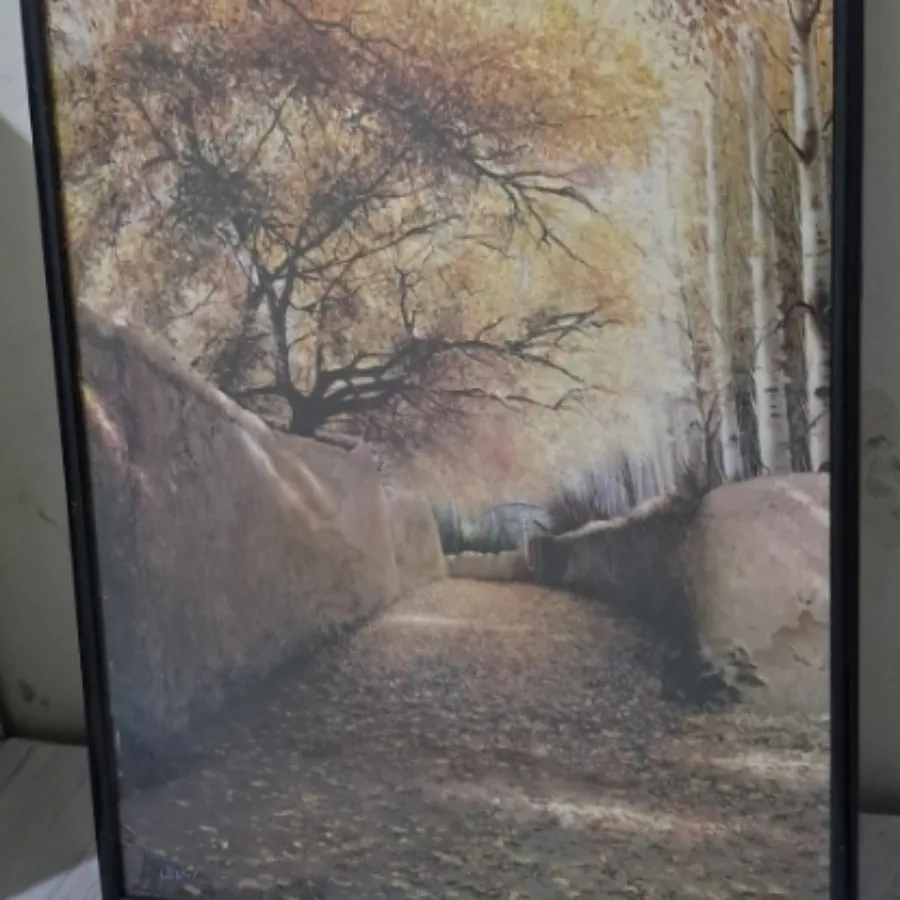 تابلو کوچه باغ