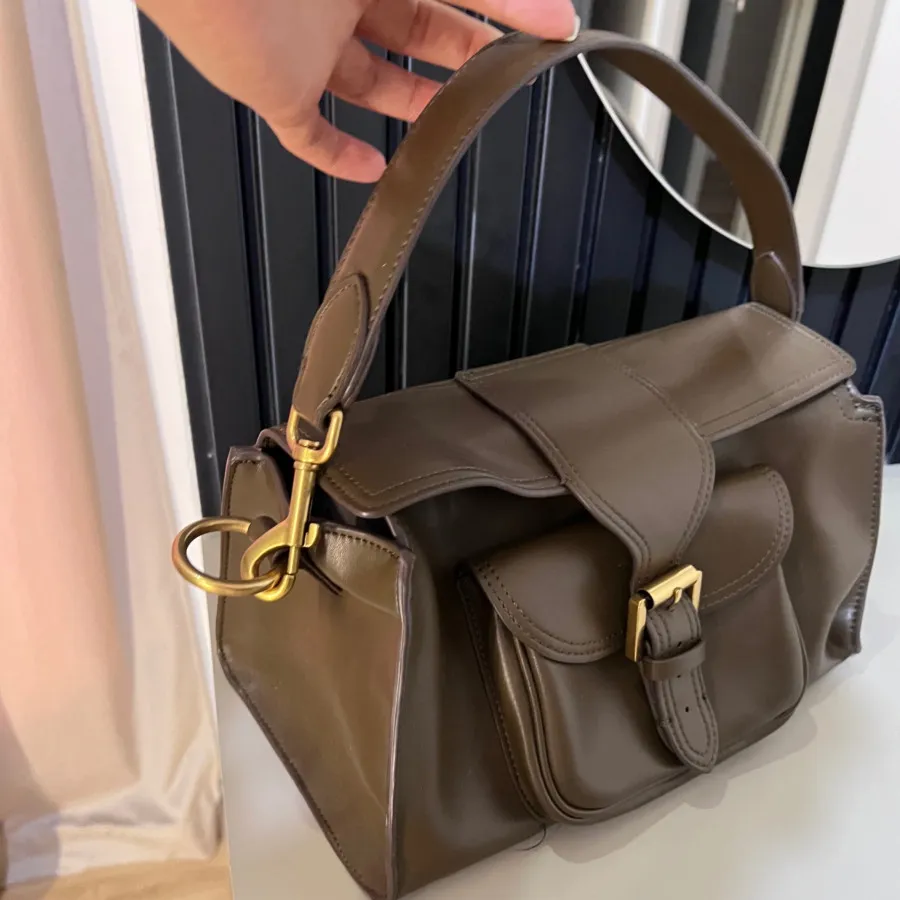 کیف قهوه ای زارا