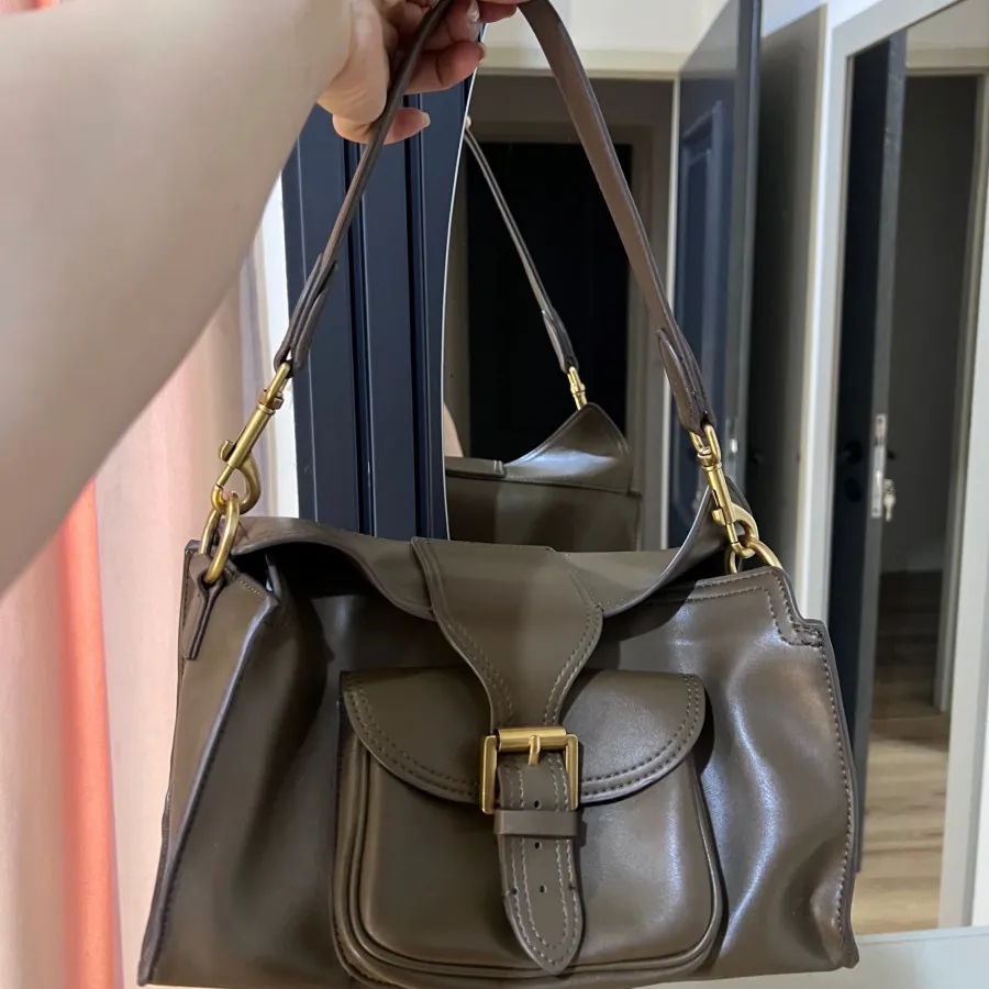 کیف قهوه ای زارا
