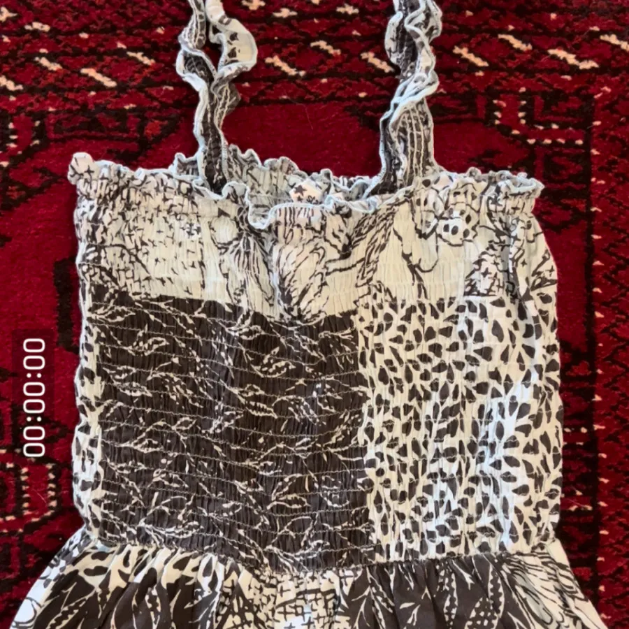 پیراهن نخی ساحلی