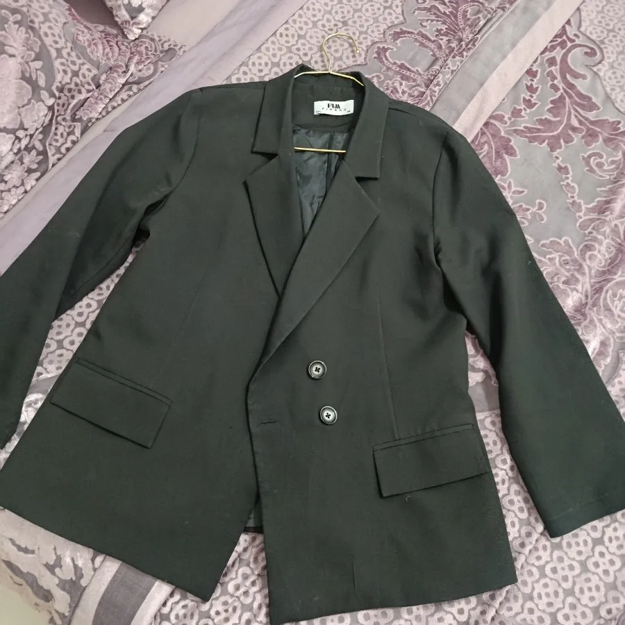 کت تک مشکی تمام آستر