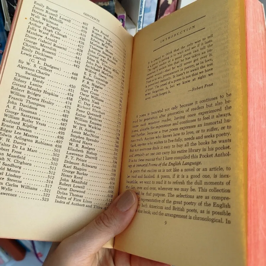کتاب شعر انگلیسی