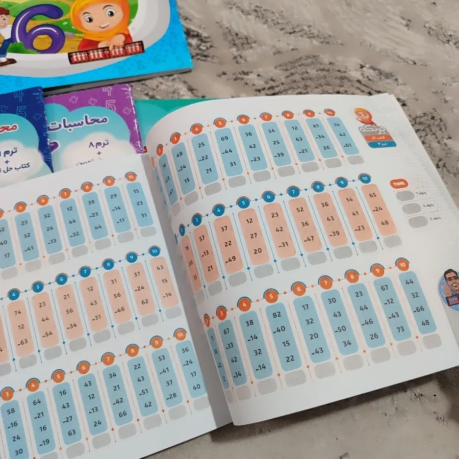 چرتکه و کتاب کار چرتکه